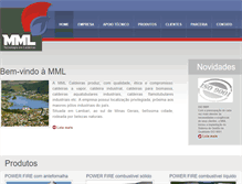 Tablet Screenshot of mmlcaldeiras.com.br